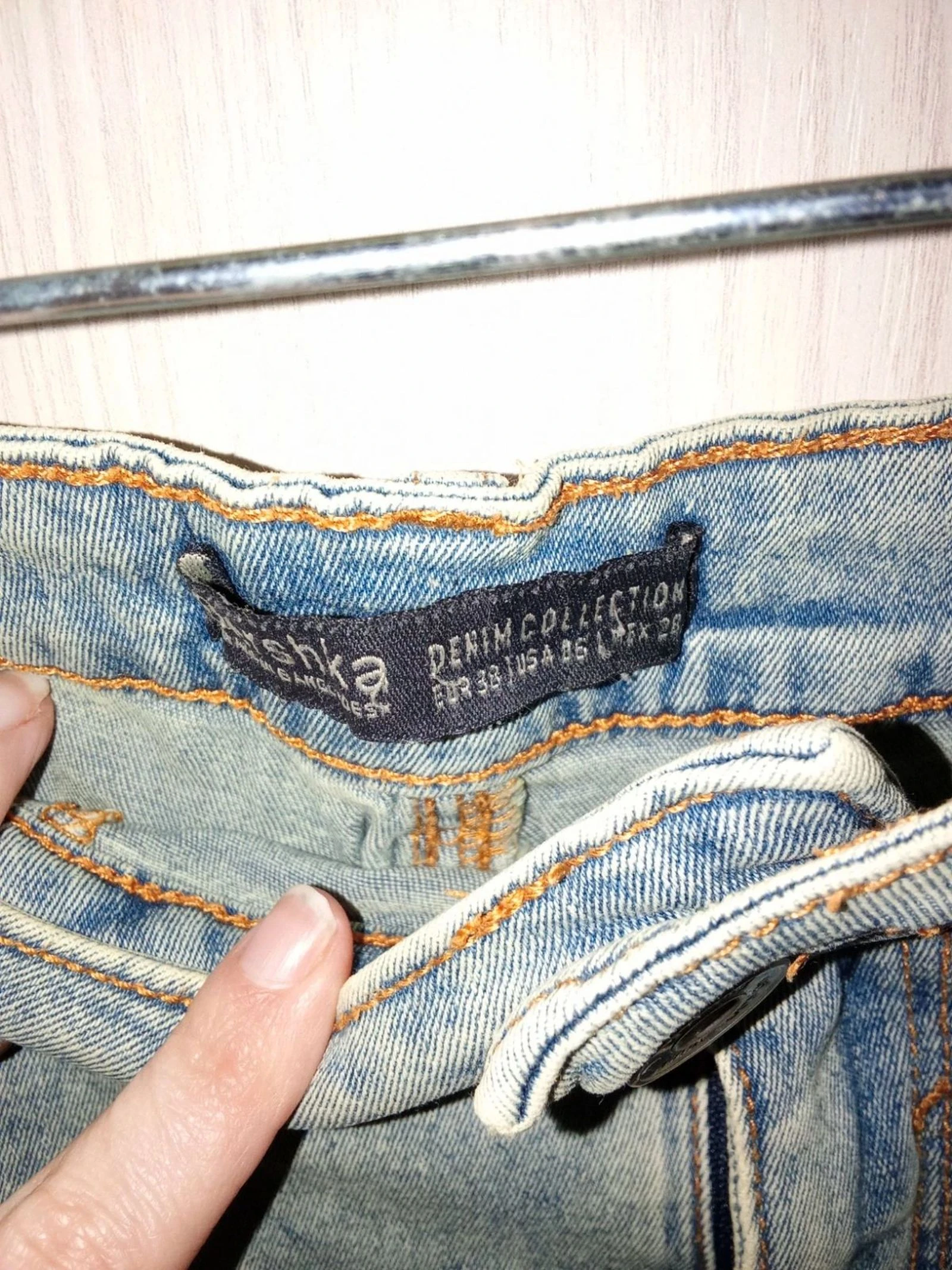 Bershka denim shorts size M – photo 3